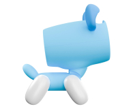 Kiano Projektor z funkcjami edukacyjnymi Alpha KID Dog Blue - 1416280 - zdjęcie 9